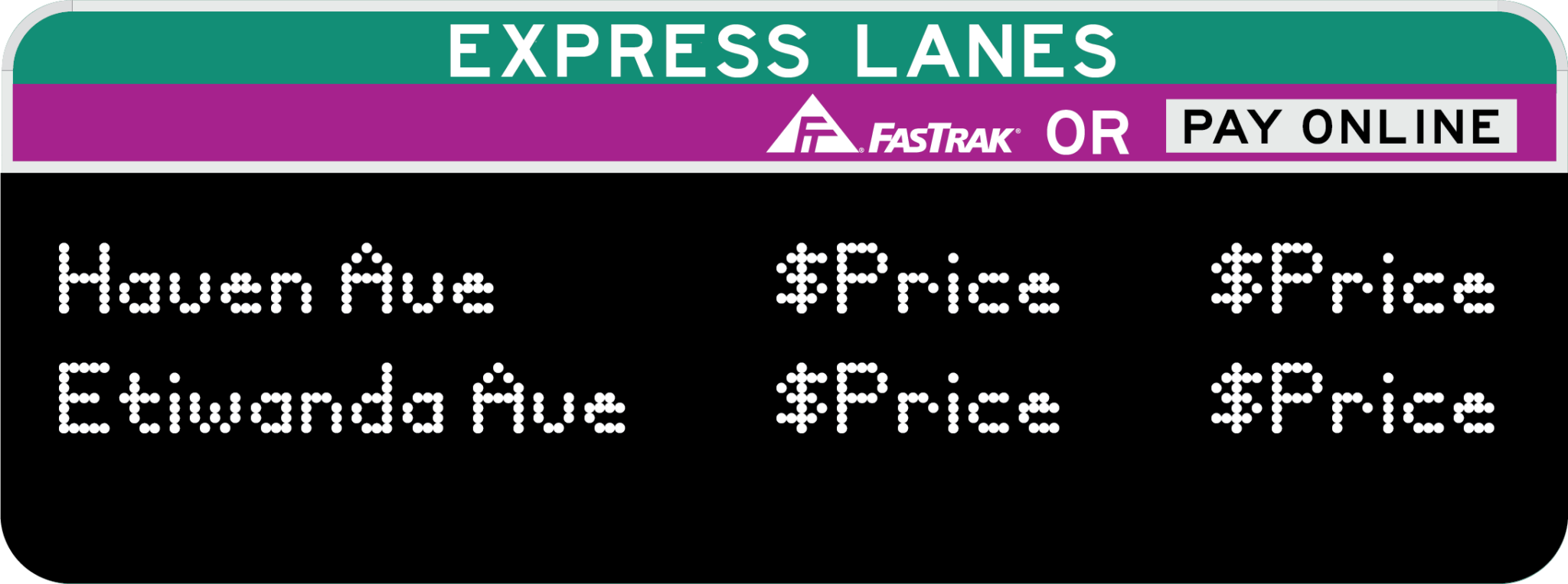 Map & Pricing - SB Express Lanes